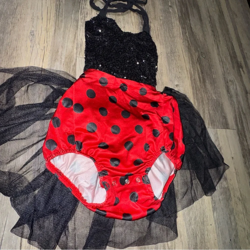 Ladybug Kids Costume - Red and Black